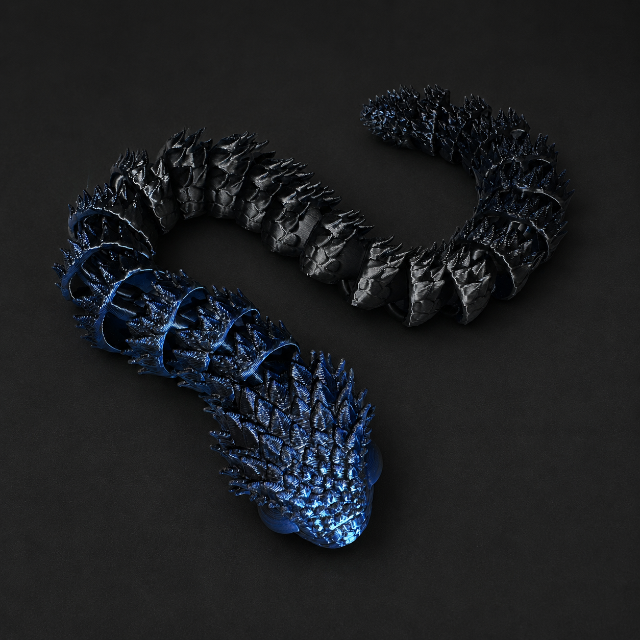 Flexi Figuren | Bewegliche 3D-gedruckte Schlangen & Figuren