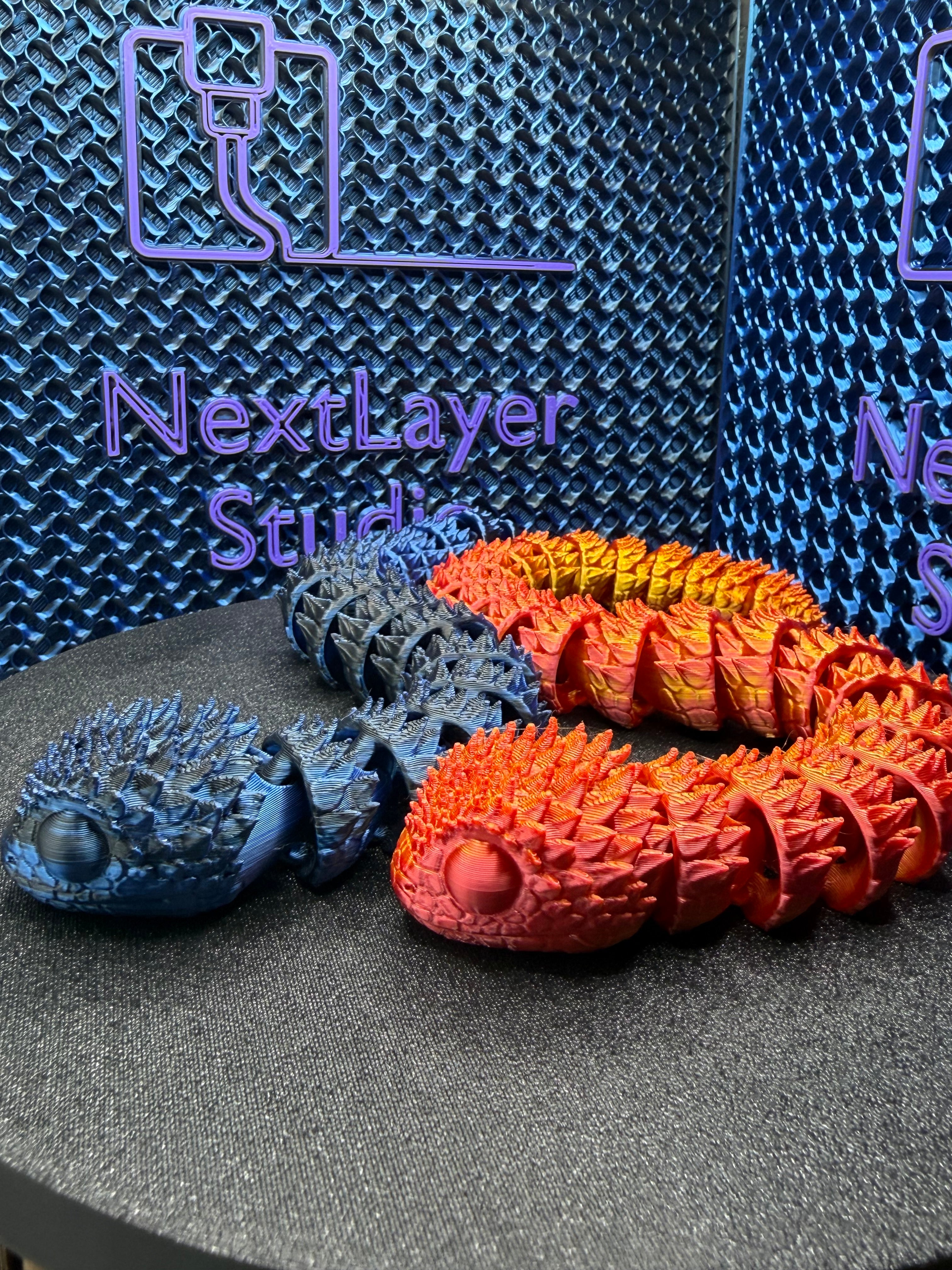 🐍🐍 Snake Duo – 2 Premium Flexi-Schlangen